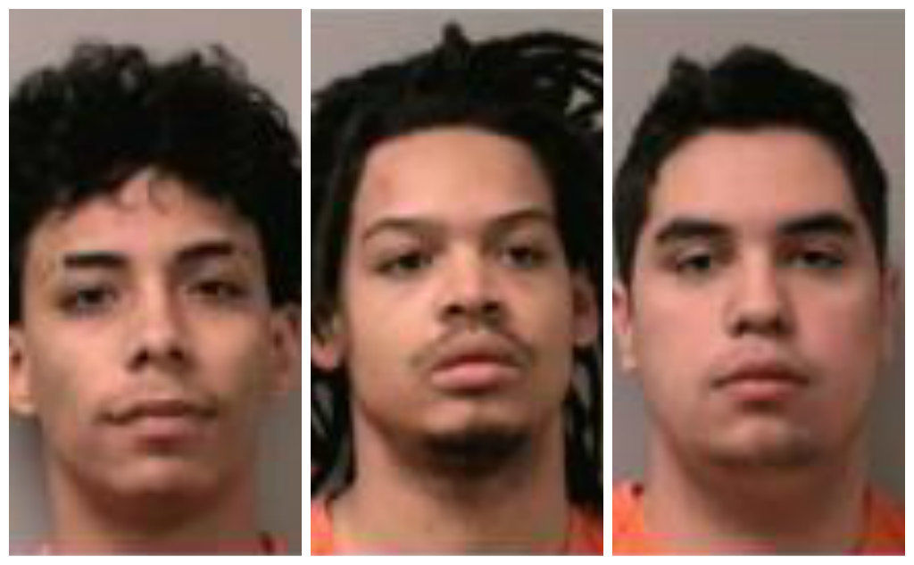 Cameron J. Padilla, Carl W. McCoy and Jayvawn C. Bush